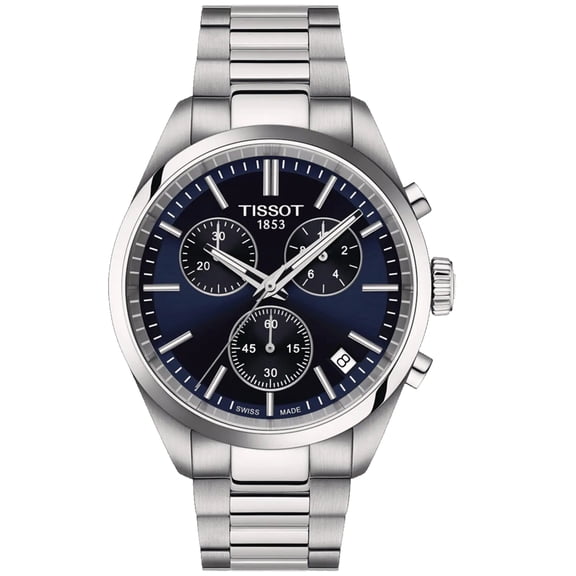 Tissot Men's PR 100 Blue Dial Watch - T1504171104100