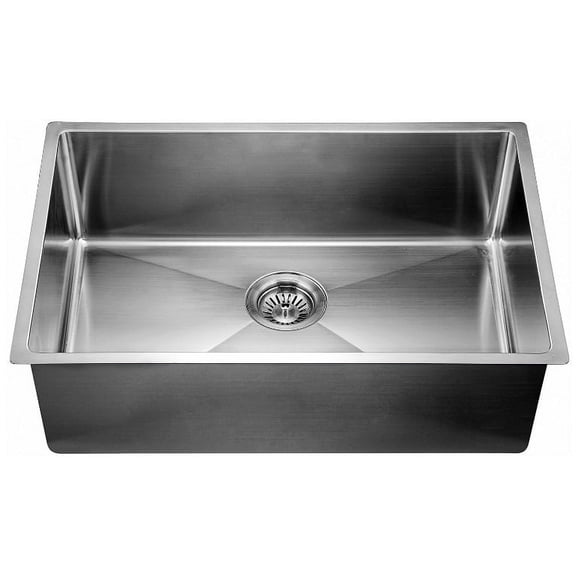 Dawn® Undermount Extra Small Corner Radius Single Bowl