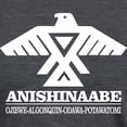 thumbnail image 3 of CafePress - Anishinaabe Women's Deluxe T Shirt - Womens Tri-blend T-Shirt, 3 of 4