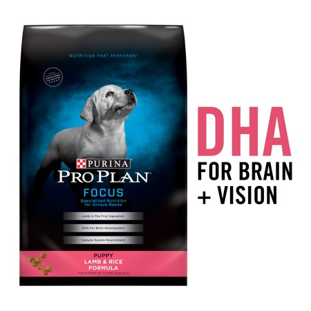 Purina Pro Plan Dry Puppy Food, FOCUS Lamb & Rice Formula, 34 lb