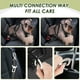 thumbnail image 2 of Cinturones de seguridad para perros SlowTon, 2 unidades, ajustables, de nailon reflectante, 2 of 6