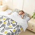 thumbnail image 3 of Manfei Retro Tennis Twin Comforter Sets For Boys,Athletic Ball Racket Bedding Set,Multitone,Reversible,2pcs,1 Comforter and 1 Pillowcase, 3 of 8