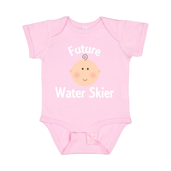 Inktastic Future Water Skier Boys or Girls Baby Bodysuit