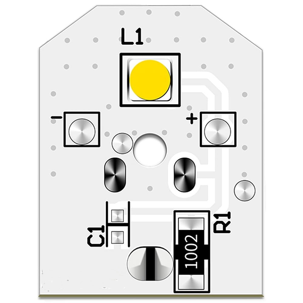 KDJ 10PCS For GE Refrigerator LED Light Bulbs Replacement Easy Install WR55x11132 - for Home Decor