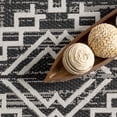 thumbnail image 5 of nuLOOM Cari Moroccan Tribal Indoor/Outdoor Area Rug, 8' x 10', Black, 5 of 9