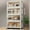 50cm/19.68inch((4 Layers)), variant on 50cm 19.68in 5-Layer Multi-Tiered Storage Organizer with Locking Lid - Heavy-Duty Plastic Storage Bin with Wheels, Space-Saving Stackable Design for Home, Kitchen, Office, Nursery