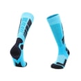 thumbnail image 2 of Calcetines de esquí para niños, calcetines de snowboard para esquí, calcetines gruesos, transpirables, térmicos, cálidos para invierno, para niños y niñas, ciclismo, Azul claro y oscuro, 2 of 8