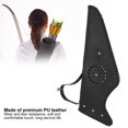 thumbnail image 3 of Archery  Holder, Compact and Portable PU Leather Tear Resistance Shoulder Back Quiver  for Outdoor Hunting, 3 of 7