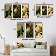 thumbnail image 4 of Designart "Retro-Colored Hydrangea Blossoming II" Floral Wall Art Set Of 3 - Traditional Green Gallery Wall Set For Home Decor, 4 of 6