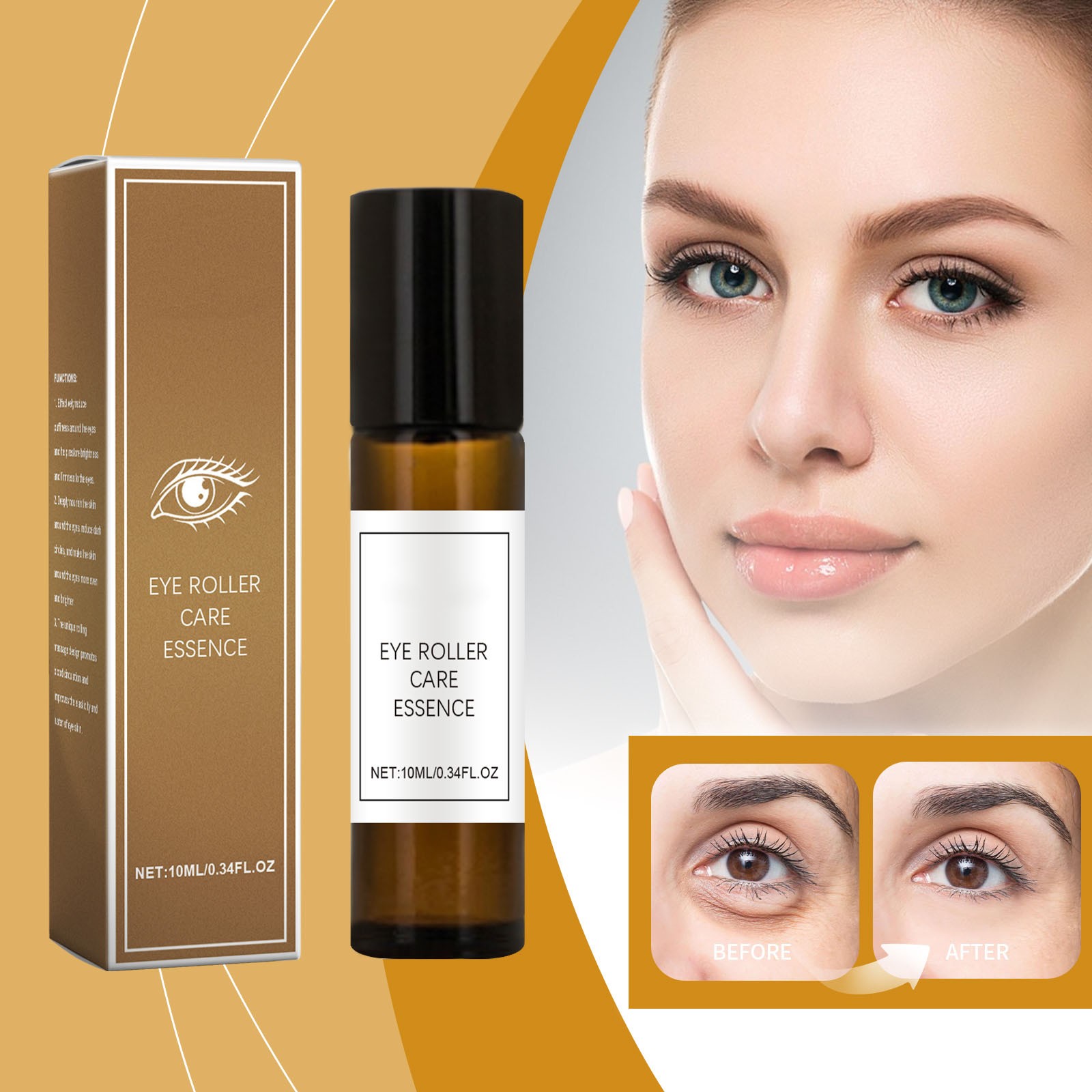 Essence Water Anti Aging 2024 Facial Toner Hydrating Moisturizing Eye Care 10ml Lift Tighten 6910