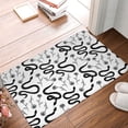 thumbnail image 6 of Bingfone Hand Drawn Snake Door Mat 16"x24" Front Entrance Non-Slip Low Profile Washable for Entryway, 6 of 7