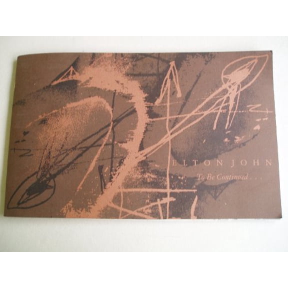 Pre-Owned Elton John - To Be Continued (Paperback) 0793503752 9780793503759