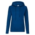 thumbnail image 1 of Fruit Of The Loom - Sudadera con capucha ajustada para mujer (Marino), 1 of 3