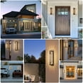 thumbnail image 2 of Lámpara de pared exterior Camuucci Dusk to Dawn LED 40 cm, 2 of 7