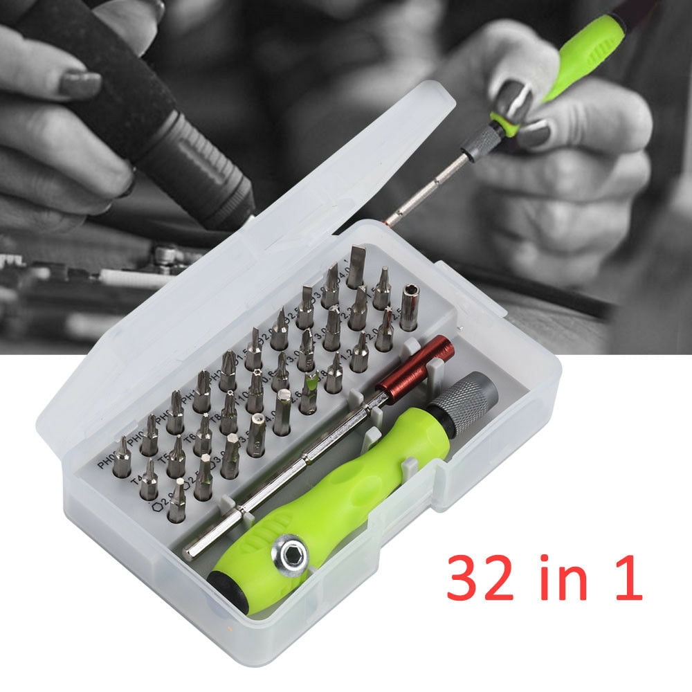 32 in 1 Multifunctional Precision Screwdriver Set Mini Chromium
