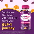 thumbnail image 4 of MiraFIBER Fiber Gummies, Prebiotic Fiber and Metabolism Support, 8g, 72 Count, 4 of 12