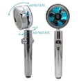 thumbnail image 2 of Portable High Pressure Filter Shower Head, with Spare Hose, Stand and Spare Cotton, Water Saving Vortex Shower Head with Pause Switch Detachable Prope, 2 of 5