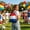 Multicolor-4C, variant on MMJ Drawstring Backpack Flag Print Lightweight Nylon Sport Sackpack for Soccer Fan Travel Gym 15.74x12.59in
