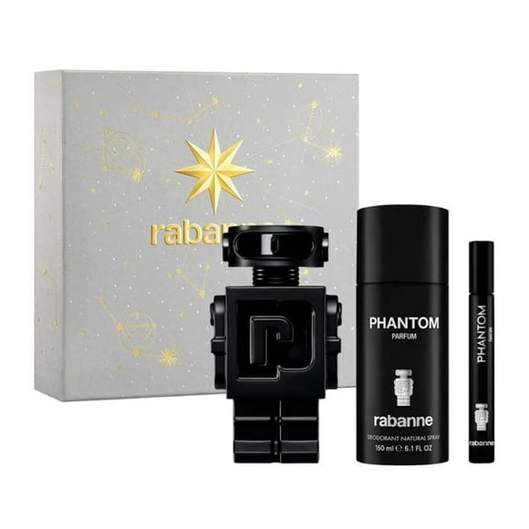 SET PHANTOM PARFUM 3PZS 100ML EDP SPRAY/ DESODORANTE 150ML SPRAY/ 10ML EDP SPRAY