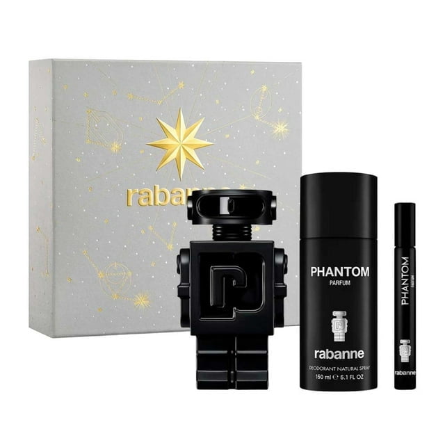 SET PHANTOM PARFUM 3PZS 100ML EDP SPRAY/ DESODORANTE 150ML SPRAY/ 10ML EDP SPRAY