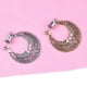 thumbnail image 4 of 1 Par de Túneles de Oreja de material acero Inoxidable Tapones para Los Oídos Ensanchador de Doble Acampanado 6mm Salvador tapones para oídos, 4 of 10