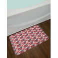 thumbnail image 2 of London Bath Mat, Retro Traditional London Icons in Squares United Kingdom Europe Travel Vacation, Non-Slip Plush Mat Bathroom Kitchen Laundry Room Decor, 29.5 X 17.5 Inches, Multicolor, Ambesonne, 2 of 2
