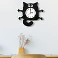 thumbnail image 5 of Cat Shaped Wall Clock, N Clock, for Home Wall Classroom Decoration, 5 of 8