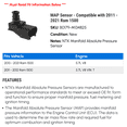 thumbnail image 2 of MAP Sensor - Compatible with 2011 - 2021 Ram 1500 2012 2013 2014 2015 2016 2017 2018 2019 2020, 2 of 2