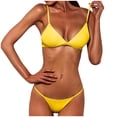 thumbnail image 2 of LSLJS Bikini Mode Aguichant pour Femmes Imprimé Maillot de Bain Deux Pièces Ensemble de Plage, 2 of 6