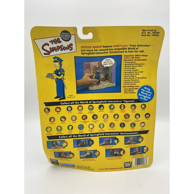 the simpsons series 7 action figure officer marge - Walmart.com