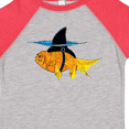 thumbnail image 4 of Inktastic Funny Goldfish with Shark Fin Boys or Girls Toddler T-Shirt, 4 of 5
