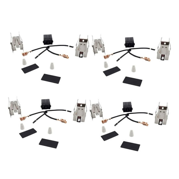 4 Set Burners Receptacle Set Stove Connector Set Suitable for Multiple Ovens