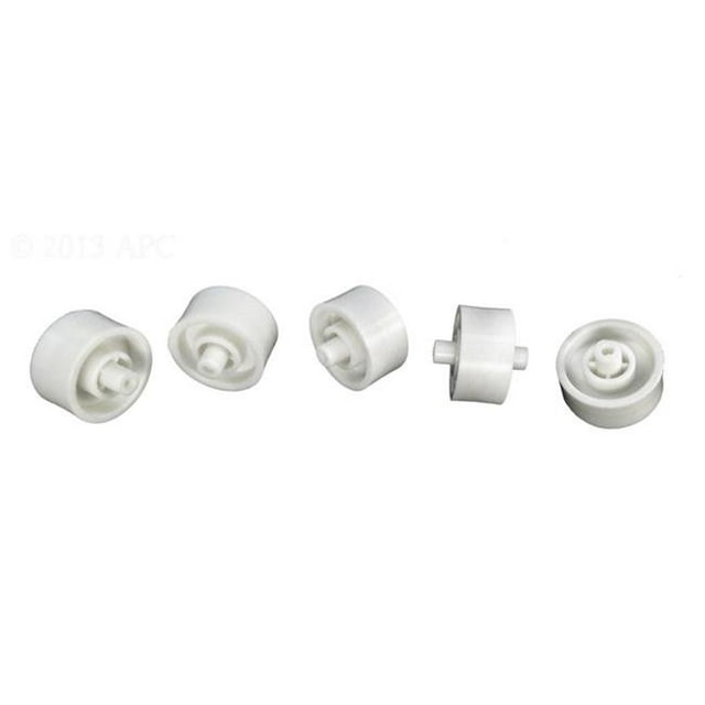 Vacuum Head Wheels for Gunite Pool Buster Blaster - Set of 5
