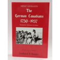 thumbnail image 1 of Les Canadiens Allemands 1750-1937: Immigration, Installation & Culture, 1 of 1