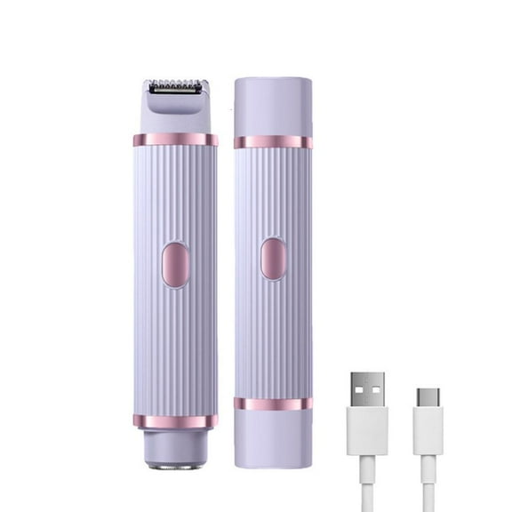 2 in 1 Bikini Trimmer for Women Double Head Hair Trimmer Rechargeable for Leg