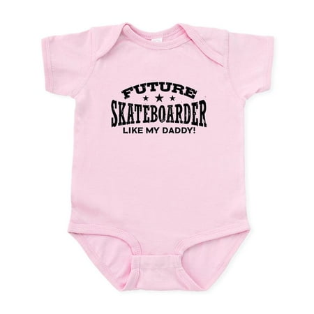 

CafePress - Future Skateboarder Like My Daddy Infant Bodysuit - Baby Light Bodysuit Size Newborn - 24 Months