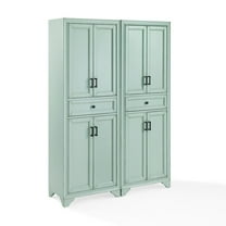 Crosley Furniture Tara 2-Piece Kitchen Storage Pantry Set- 2 Pantries