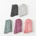 thumbnail image 2 of 5 Pairs Women Wool Socks Thick Warm Winter Socks Thermal Crew Socks, 2 of 3