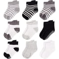 thumbnail image 1 of Rising Star Calcetines unisex antideslizantes de corte bajo para bebés y niños pequeños Estrella naciente Calcetines de agarre, 1 of 4