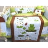 Dancing Froggies Baby 14 Piece Crib Nursery Bedding Set