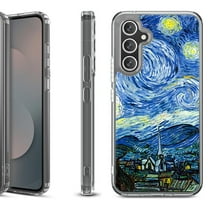 Shockproof Protective Phone Case Cover for Samsung Galaxy S25 FE, by OneToughShield - Starry Night France