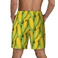 thumbnail image 2 of Haiem Corn 1 Mens Swim Trunks with Compression Liner 2 in 1 Swimming Shorts Stretch Swimwear Quick Dry,Board Shorts-XX-Large, 2 of 9