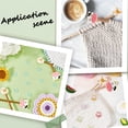 thumbnail image 5 of 4Pcs 2 Styles Sheep & Cow Silicone Beads Knitting Needle Protectors/Knitting Needle Stoppers with 50Pcs Plastic Knitting Stitch Marker Rings Mixed Color 11.5~28x11.5~29.5x1~9mm Hole: 2mm, 5 of 6