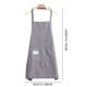 thumbnail image 2 of Delantal de cocina Apuakthei, delantal ajustable de 2 piezas, lavable a máquina, delantal para hombre que no se decolora, delantal para cocina, restaurante, cafetería, gris para mujer, 2 of 6