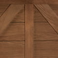 thumbnail image 5 of Baxton Studio Yorick Classic and Traditional Ash Walnut Finished Wood Queen Size Headboard, 5 of 8