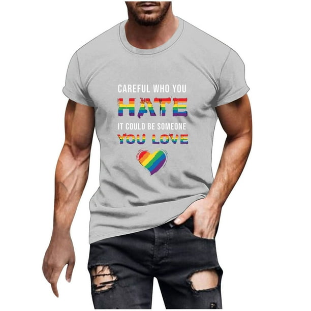 Camisetas de Manga Larga para Hombres Camiseta de Cuello Redondo Deportiva de Impresión Casual, Camisetas de Manga Larga para Hombres Algodón