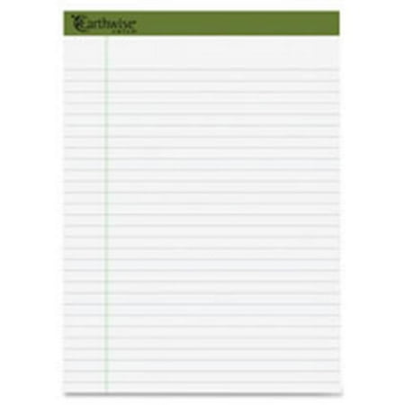 UPC: 0074319401124 | Earthwise by Ampad Notepads 5  x 8  College Ruled White 573671