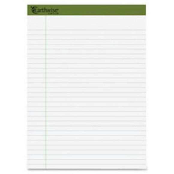 Earthwise by Ampad Notepads 5" x 8" College Ruled White 573671