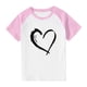 thumbnail image 3 of Blusas y camisas de manga corta con cuello redondo para niños y niñas, blusa de manga corta con estampado de cuello redondo, 3 of 7
