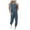 Navy, variant on Women's Two Piece Outfit Sets Casual Summer Sleeveless Joggers Pants Loungewear Spring Clothes